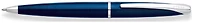 Stylo bille Cross, série ATX  Bleu Translucide