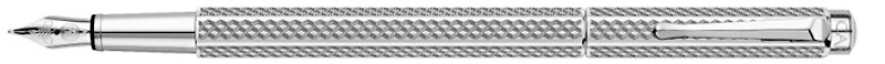 Stylo plume Caran d'Ache, série Ecridor Cubrik Rodhium