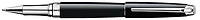 Stylo bille roulante Caran d'Ache, série Léman Noir laqué CT