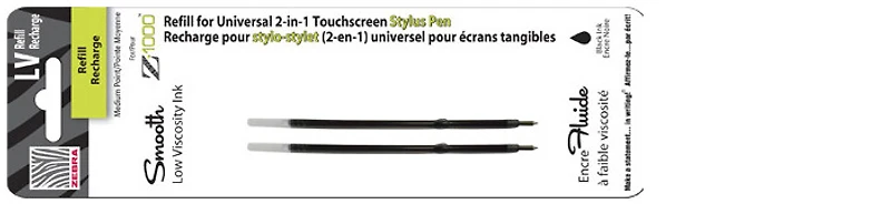 Recharge stylo Zebra , série Recharge & encre Encre noir LV