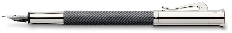 Stylo plume Faber-Castell, Graf von, série Guilloche Ciselé Noir