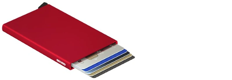 Porte-cartes Secrid, série Cardprotector Rouge