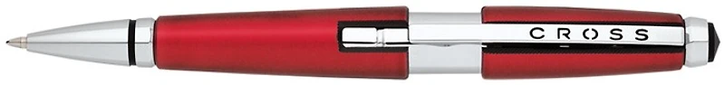 Stylo bille roulante rétractable Cross, série Edge Rouge