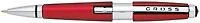 Stylo bille roulante rétractable Cross, série Edge Rouge