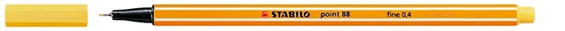 Stabilo Felt pen, Point 88 series Yellow ink
