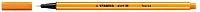 Stabilo Felt pen, Point 88 series Orange ink