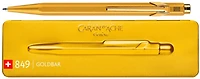 Stylo bille Caran d'Ache, série 849 Goldbar Doré