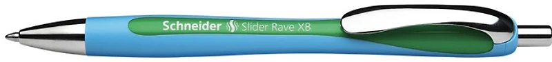 Stylo bille Schneider, série Slider Rave Encre Verte