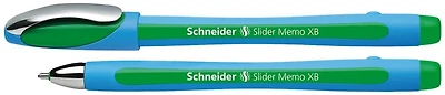 Stylo bille Schneider, série Slider Memo Encre Verte