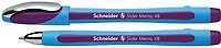 Schneider Ballpoint pen, Slider Memo series Violet ink