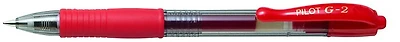 Pilot Gel Pen, G2 series Red ink