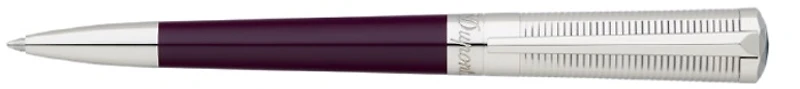 Stylo bille Dupont, S.T., série Liberté Prune/Palladium