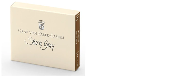 Cartouche d'encre Faber-Castell, Graf von, série Encre GvFC Luxury Ink Encre Grise