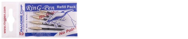 Recharge stylo Grandee Corp , série Recharge & encre Encre Bleue