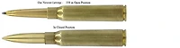 Stylo à bille Fisher Spacepen, série Specialty Laiton (.338 Cartridge)