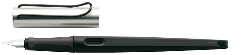 Stylo plume Lamy, série Joy Noir/Aluminium