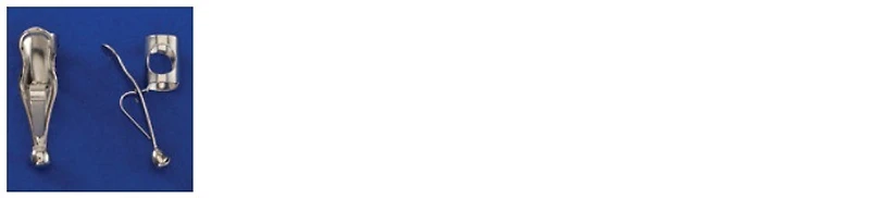 S&P Clip, International Metal Products series Chrome