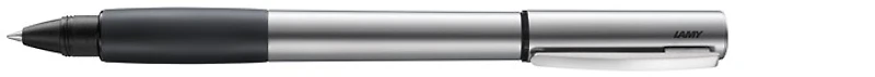 Lamy Roller ball, Accent AL series Palladium (Black rubberized grip)