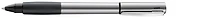 Lamy Roller ball, Accent AL series Palladium (Black rubberized grip)
