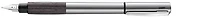 Lamy Fountain pen, Accent AL series Palladium (Grey wood grip)