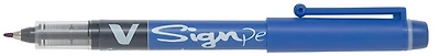 Pilot Felt pen, V Signpen series Blue ink