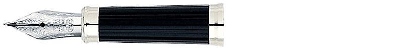Cross Fountain pen nib, Parts series Rhohium 18 kt gold (Century II)