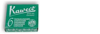 Kaweco Ink cartridge, Refill & ink series "Palm Green" ink