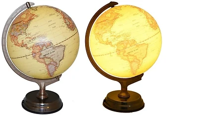 Globe Terrestre Nostalgia, série Globe Beige (Français)