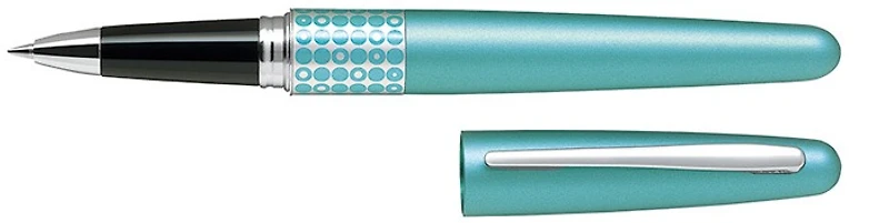 Stylo bille roulante Pilot, série Metropolitan (MR Retro) Turquoise