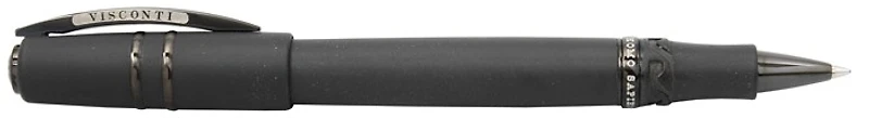 Stylo bille roulante Visconti, série Homo Sapiens Dark Age Noir (Oversized)