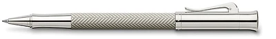 Stylo bille roulante Faber-Castell, Graf von, série Guilloche Ciselé Gris pâle