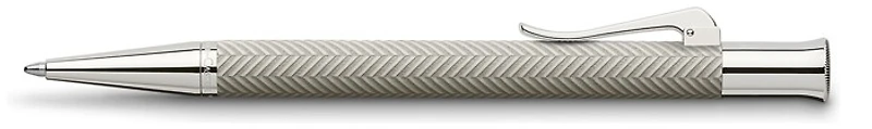 Stylo bille Faber-Castell, Graf von, série Guilloche Ciselé Gris pâle