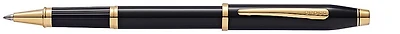 Stylo bille roulante Cross, série Century II Noir laqué Gt