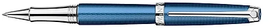 Stylo bille roulante Caran d'Ache, série Léman Grand Bleu, Bleu