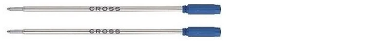 Recharge stylo Cross, série Recharge & encre Encre bleue (Paquet de 2)