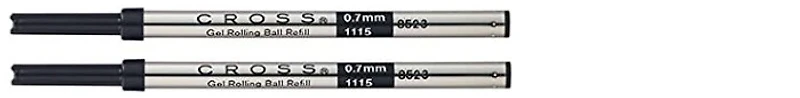 Cross Roller refill, Refill & ink series Black ink (Pack of 2)