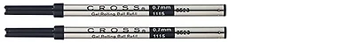 Cross Roller refill, Refill & ink series Black ink (Pack of 2)