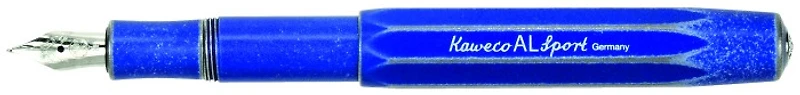 Stylo plume Kaweco, série AL Sport Stonewashed Bleu