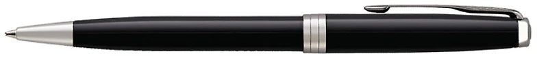 Stylo bille Parker, série Sonnet Classic Noir laqué CT