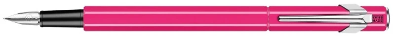 Stylo plume Caran d'Ache, série 849 FP Rose fluo