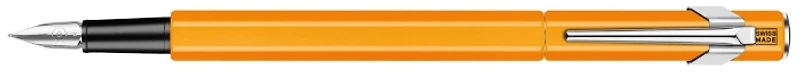 Stylo plume Caran d'Ache, série 849 FP Orange fluo