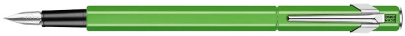 Stylo plume Caran d'Ache, série 849 FP Vert fluo
