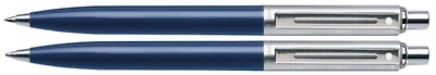 Sheaffer Set ballpoint & pencil, Sentinel series Blue/Steel
