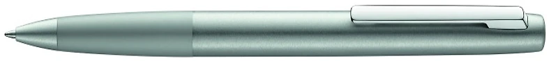 Stylo bille Lamy, série aion Olive argentée