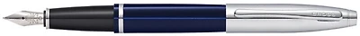 Cross Fountain pen, Calais series Blue/Chrome