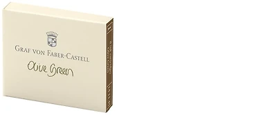 Cartouche d'encre Faber-Castell, Graf von, série Encre GvFC Luxury Ink Encre vert olive