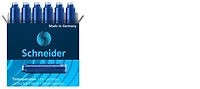 Schneider Ink cartridge, Refill & ink series Royal blue ink (Box of 6)