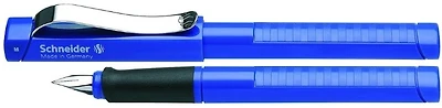 Stylo plume Schneider, série Base Uni Bleu