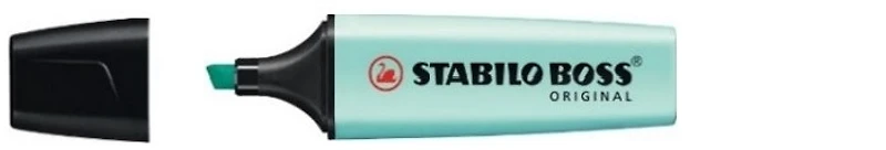 Stabilo Highlighter, Boss Original Pastel series Turquoise ink