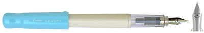 Pilot Fountain pen, Kakuno series Blue & White